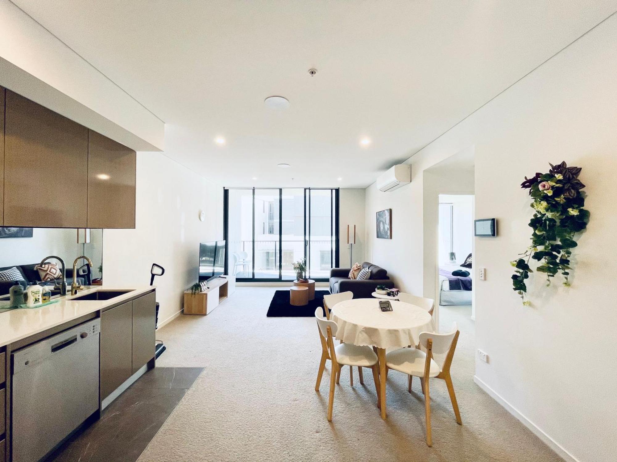 Spacious1 Br@Waterfront Olympic Park_Free Carpark Sidney Exterior foto