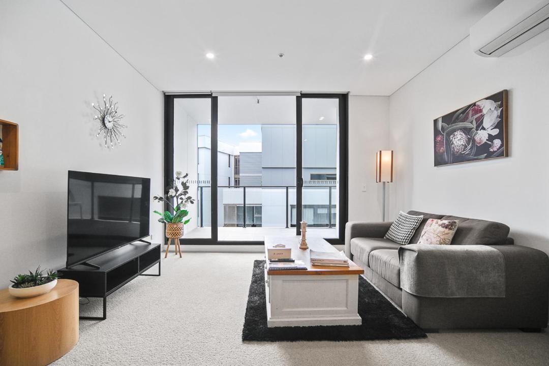 Spacious1 Br@Waterfront Olympic Park_Free Carpark Sidney Exterior foto